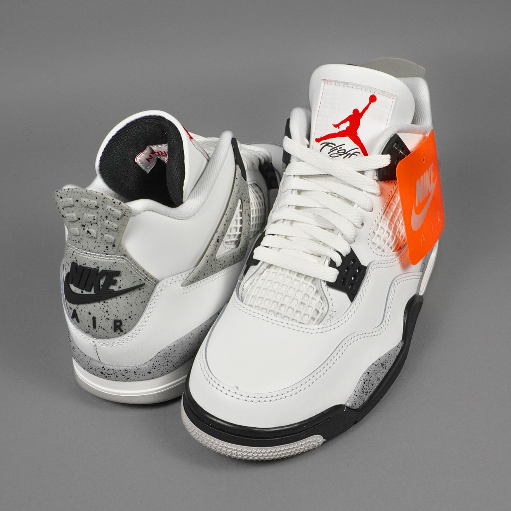 Jordan 4 Retro White Cement